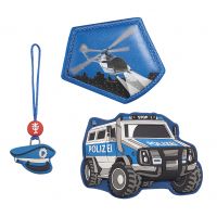 Step by Step Motivset 3tlg. Magic Mags Police Truck Diege