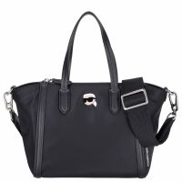 Karl Lagerfeld Henkeltasche ikon nylon sm e/w tote black