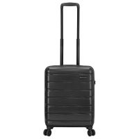KENORADA Handgepäckkoffer Wave Spinner S 55cm schwarz