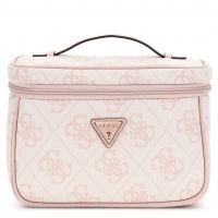Guess Beautycase Berta Toiletry Train Case rose water logo