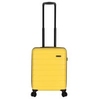 KENORADA Handgepäckkoffer Wave Spinner S 55cm gelb