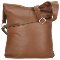 Sattlers & Co. Beuteltasche The Smooth Poldawi Hobo cognac
